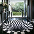 Vortex Illusion Rug