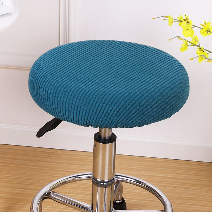 Bar Stool Covers, Stretch Round Chair Seat Cover,Chair Seat Slipcovers –  Folifoss