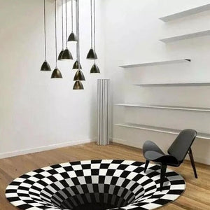 Vortex Illusion Rug