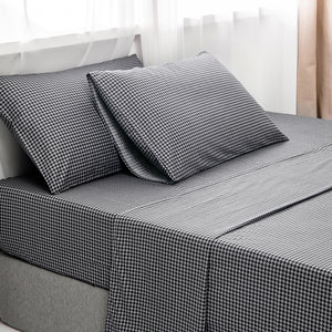 Reversible 4 Piece Bedspread Bedding Set